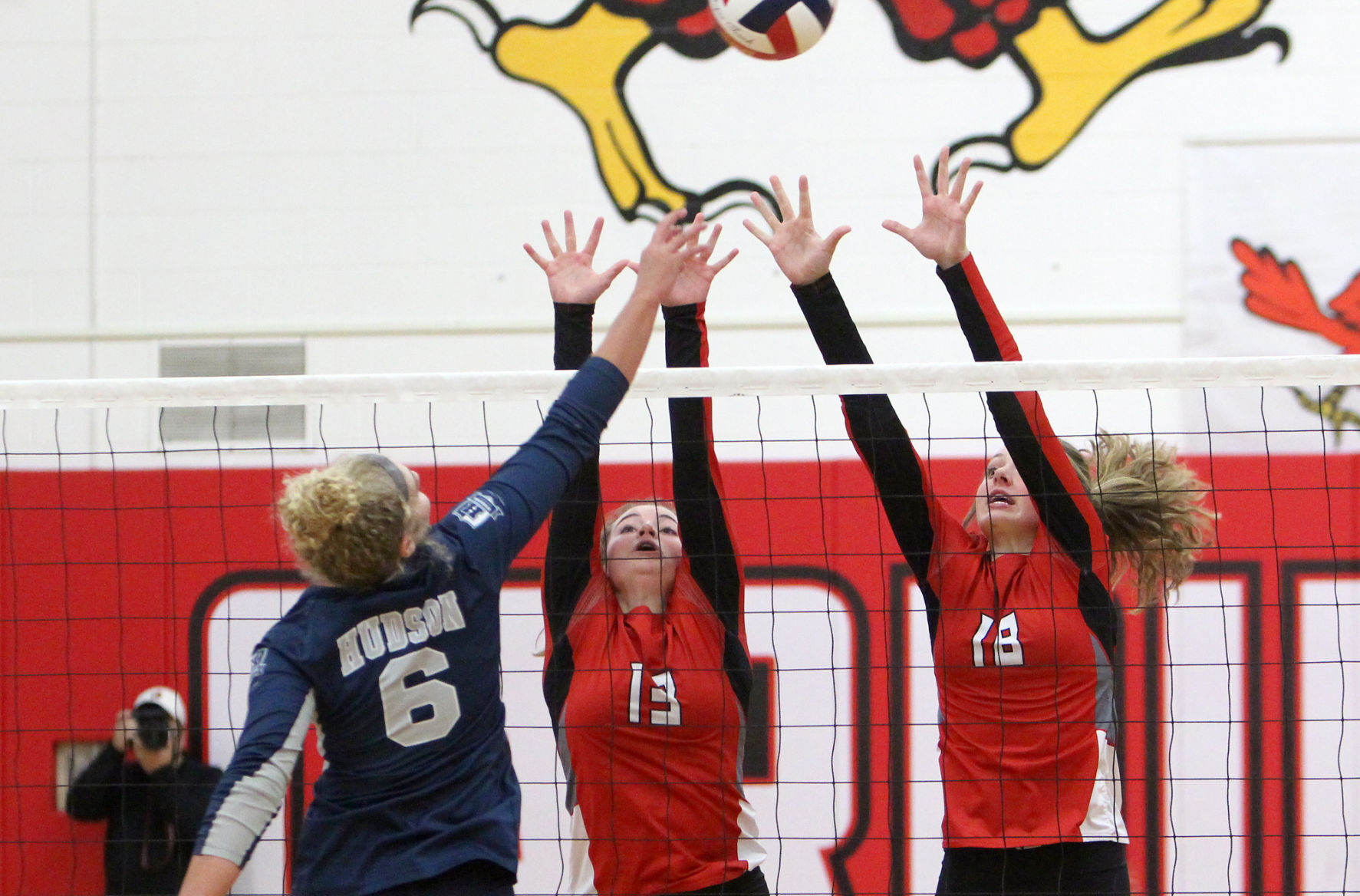 Hudson at Chi-Hi volleyball 10-23-21